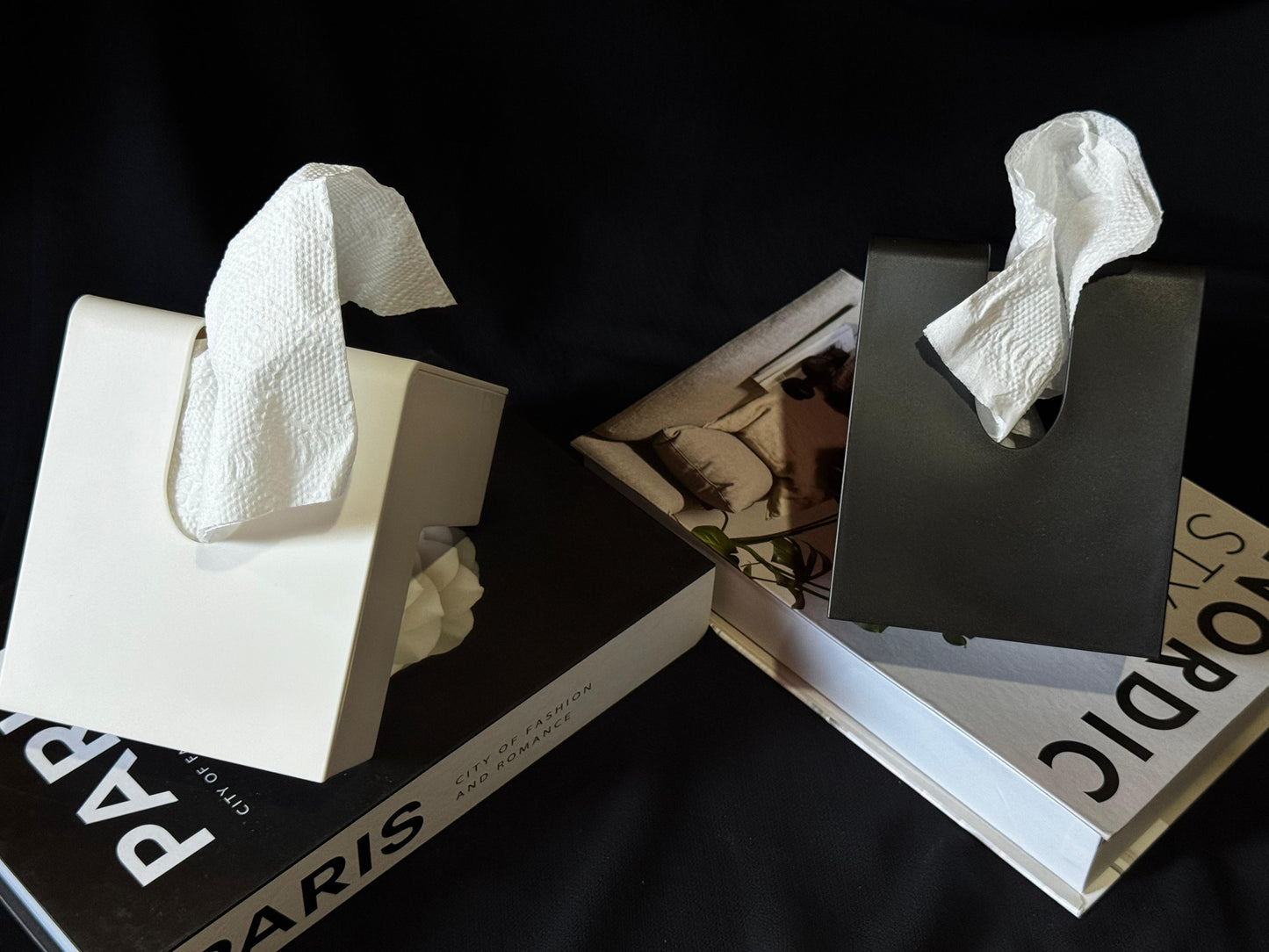 creative tissue box