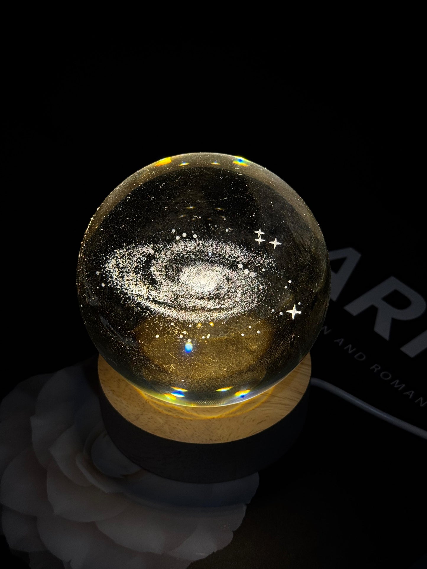 Galaxy Bulb Light – Color-Changing Decorative LED Lamp