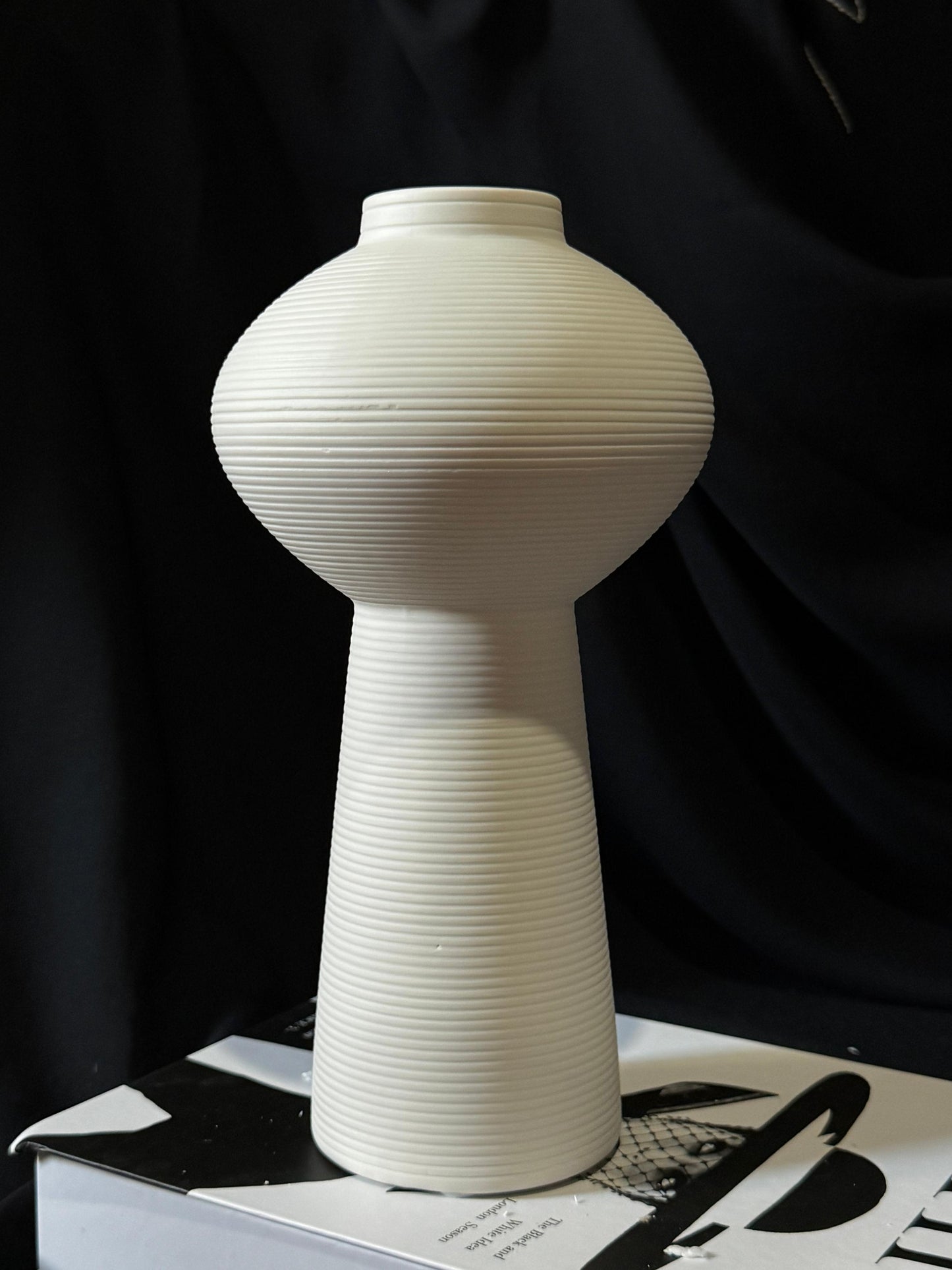 Abstract Bohemian Ceramic Flower Vases – Artistic Home Décor
