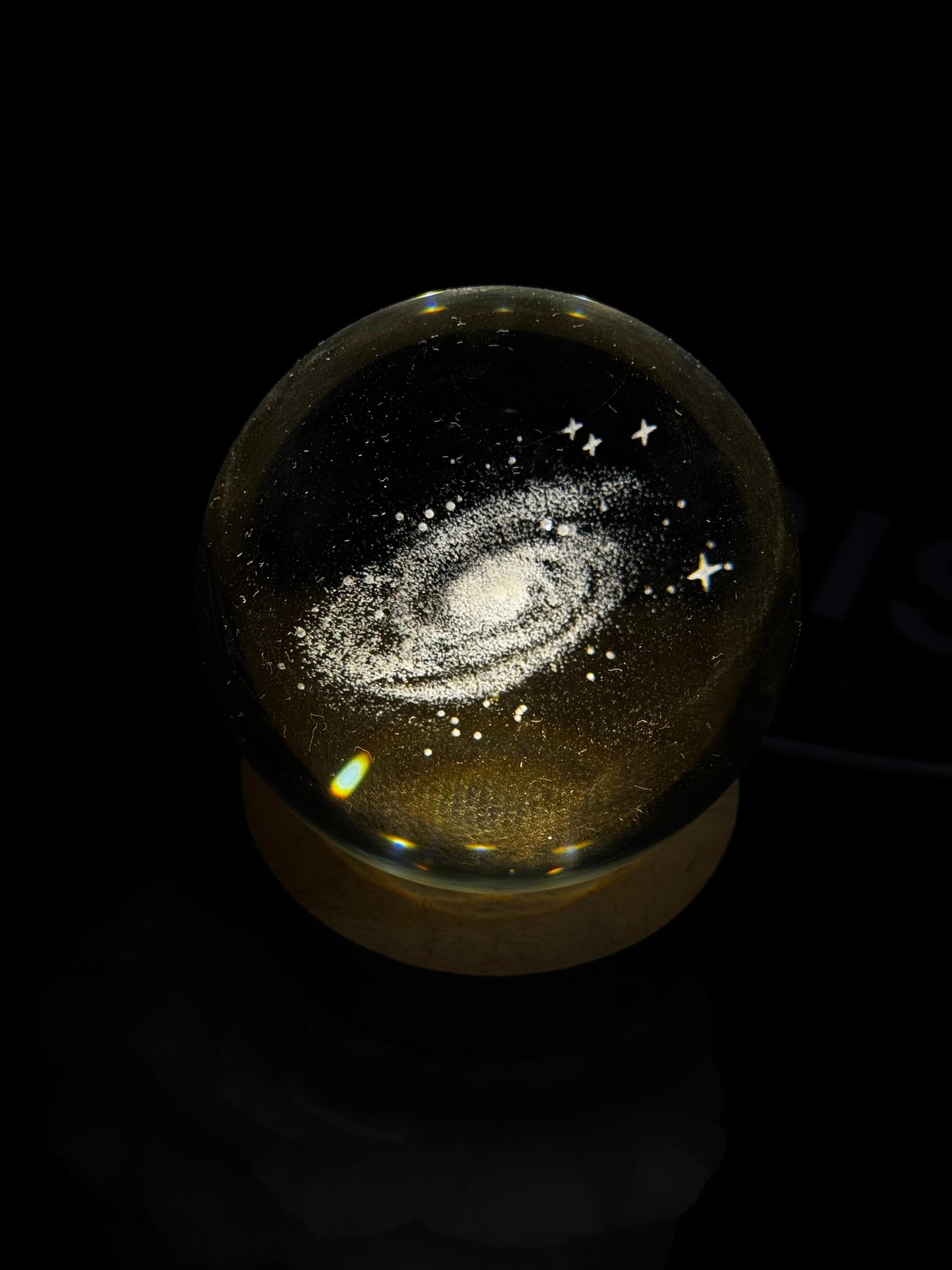 Galaxy Bulb Light – Color-Changing Decorative LED Lamp