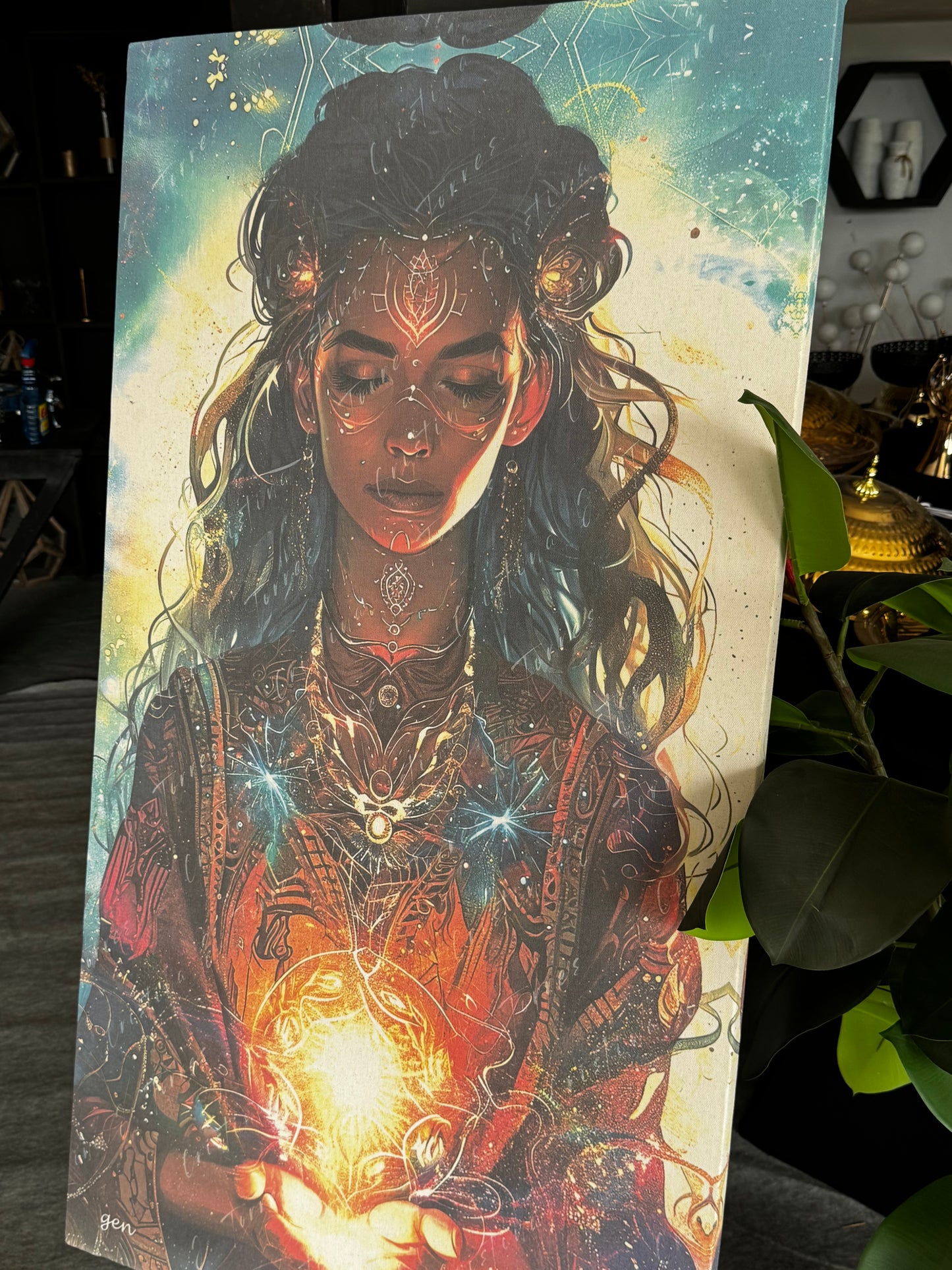Ethereal Awakening-Painting-Canvas
