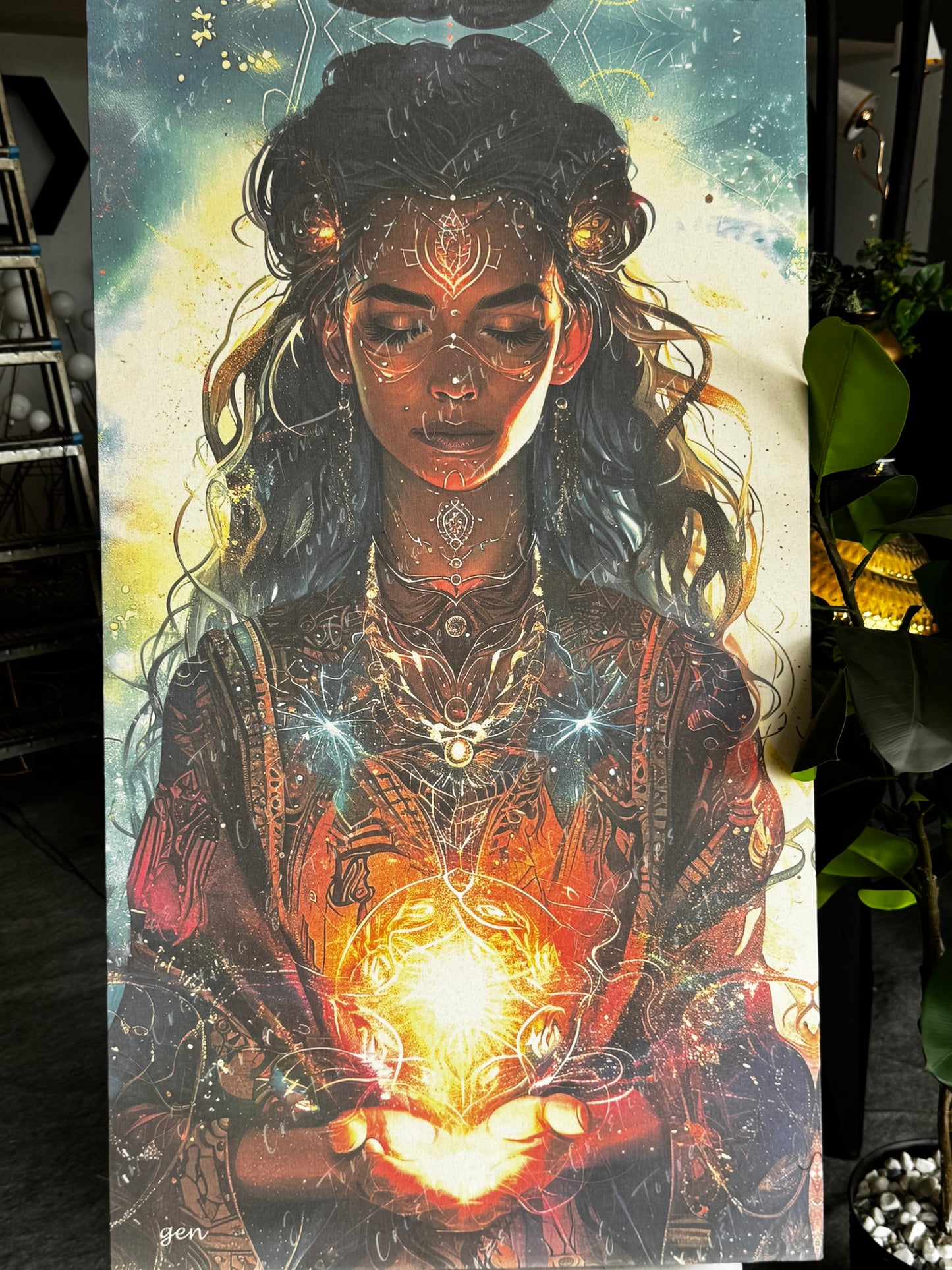 Ethereal Awakening-Painting-Canvas