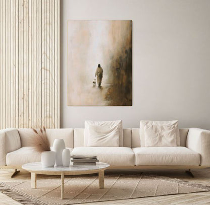 Parable of The Lost Sheep IV - Canvas