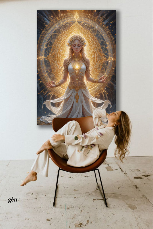 Divine Radiance-Painting-Digital