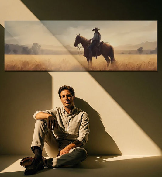 Cowboy - Canvas Print
