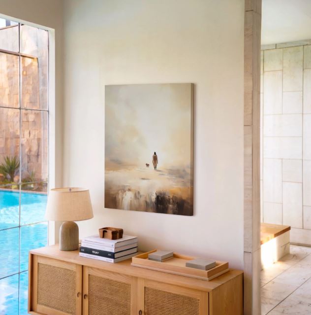 Parable of The Lost Sheep - Canvas