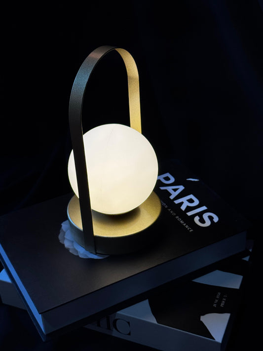 Elegant Touch-Activated Color-Changing Table Lamp – Modern Ambient Lighting