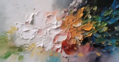 Abstract Floral Canvas Print
