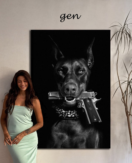 Luxurious Dog - Painting