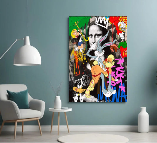 Bugs Bunny Street Art | Naughty Nostalgia