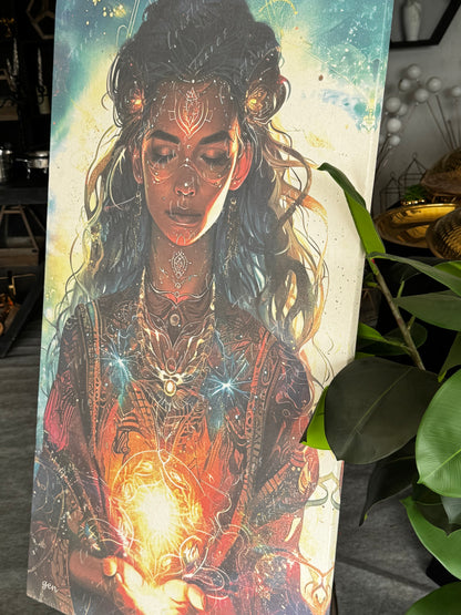 Ethereal Awakening-Painting-Canvas