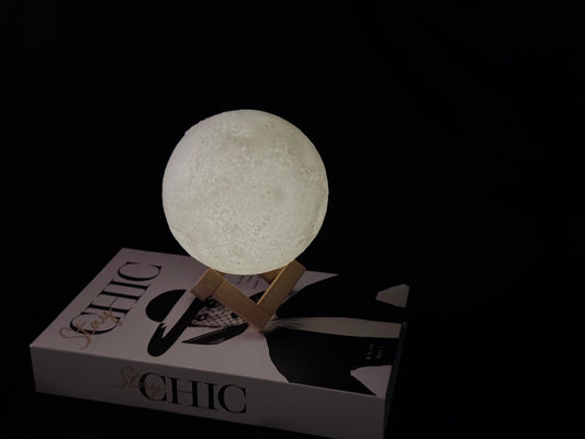 Touch-Activated Color-Changing Moon Light Bulb – Decorative Ambient Lamp