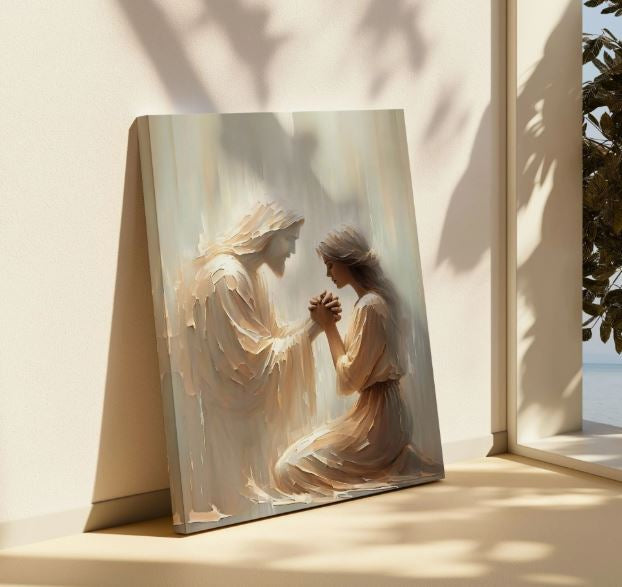 Held by Christ - Canvas