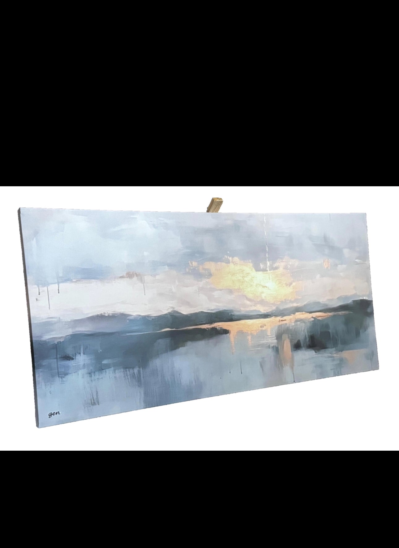 Golden Horizon - Painting