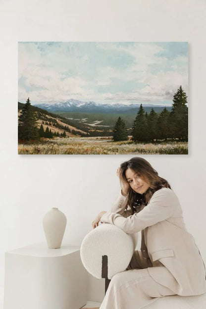 "Leadville" Painting by Alex Odnoralov - Canvas Art Print