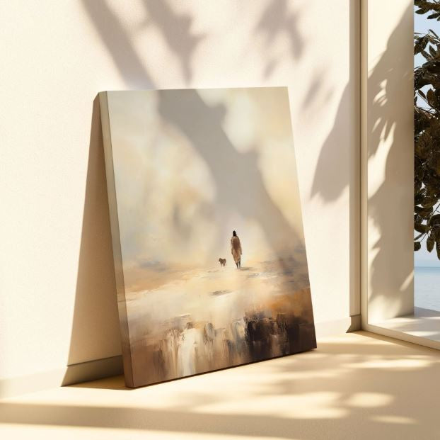 Parable of The Lost Sheep - Canvas