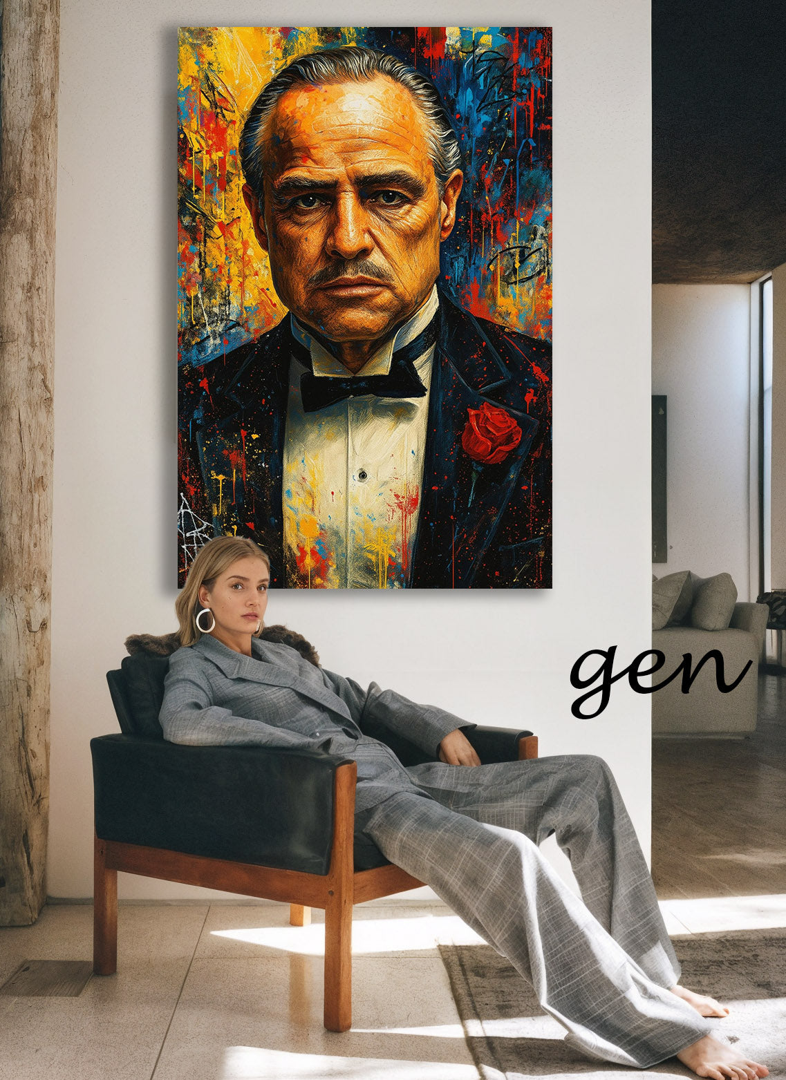 God Father - Painting