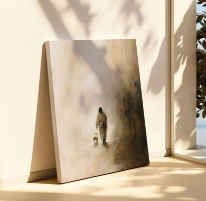 Parable of The Lost Sheep IV - Canvas