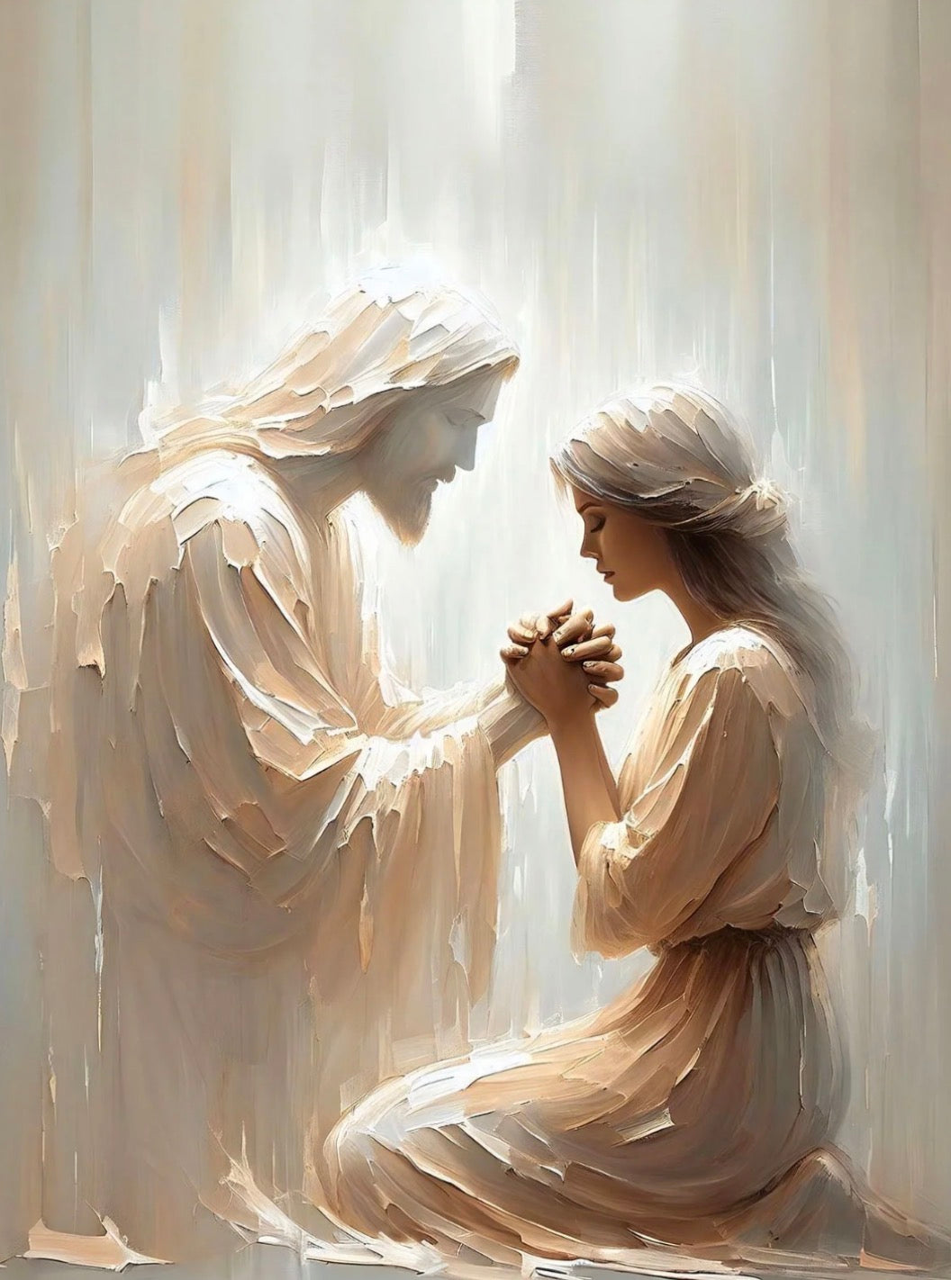 Held by Christ - Canvas