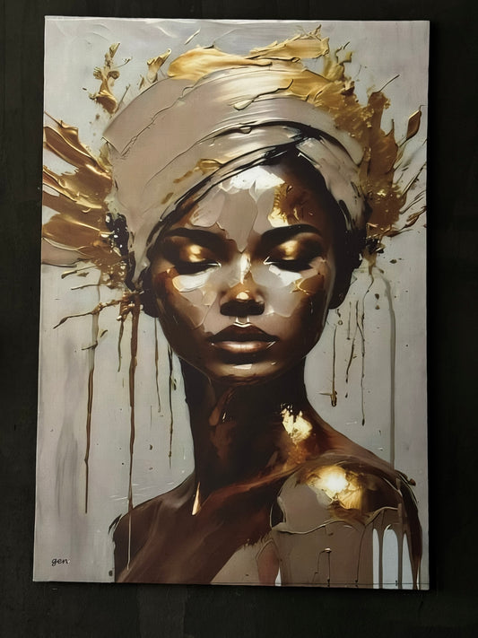 Inner Radiance - Abstract Digital Painting