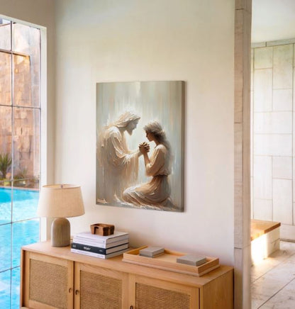 Held by Christ - Canvas