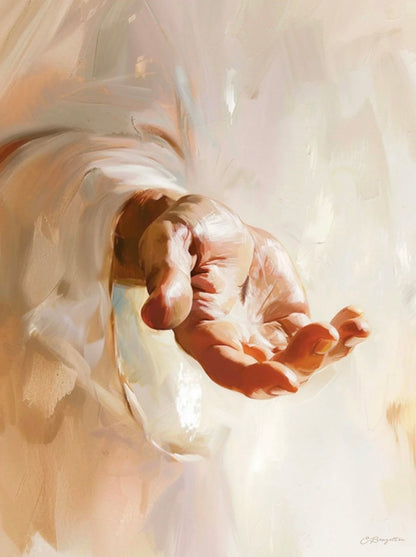 Hand of Jesus - Canvas