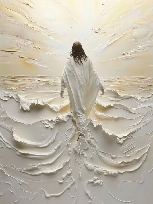 Jesus Walking on Water I - Canvas