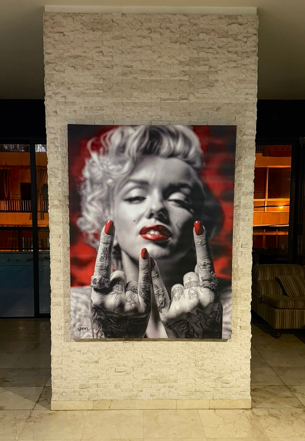 Monroe in Motion - Painting
