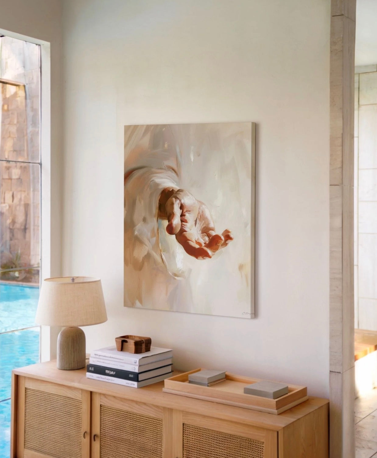 Hand of Jesus - Canvas