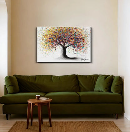 Rainbow Soul Tree - Canvas Print