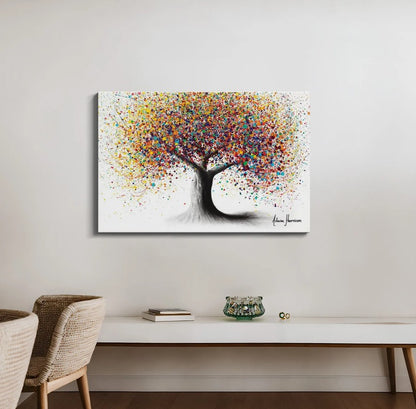 Rainbow Soul Tree - Canvas Print