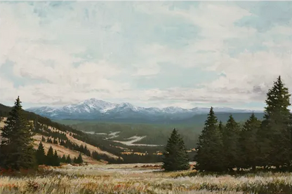 "Leadville" Painting by Alex Odnoralov - Canvas Art Print