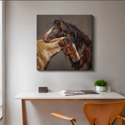 Embrace Painting - Canvas Print