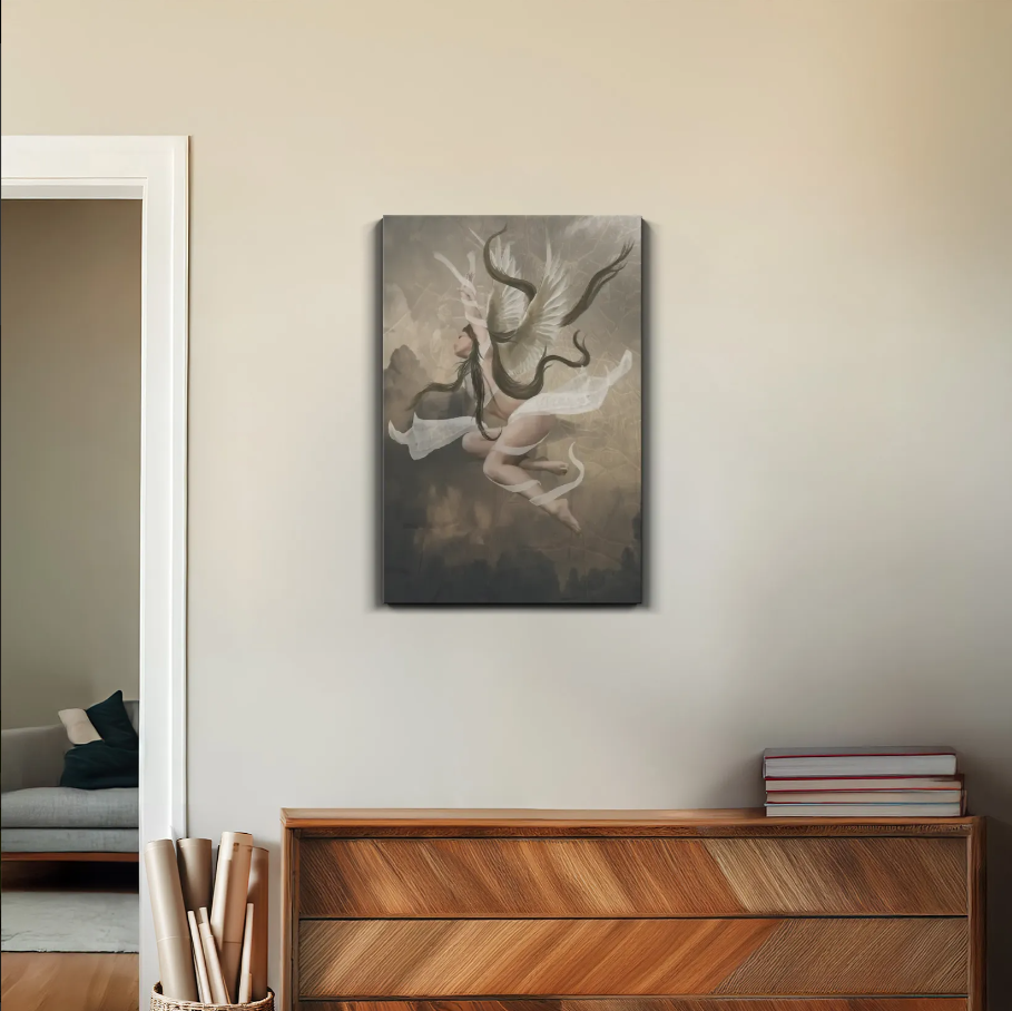 Angel 1 Fine Art Print by Babette van den Berg | Fantasy Wall Art