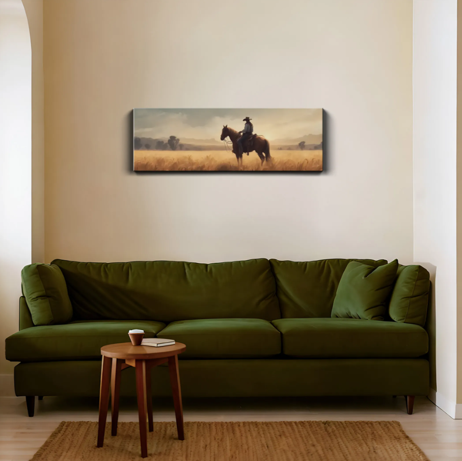 Cowboy - Canvas Print