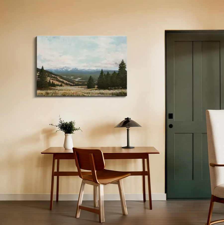 "Leadville" Painting by Alex Odnoralov - Canvas Art Print