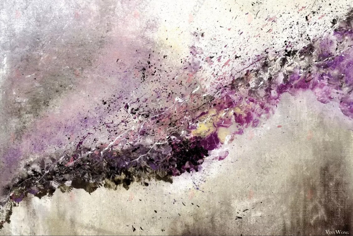 Hush Painting By Vinn Wong - canvas Print