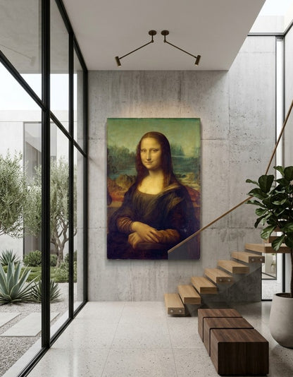 Mona Lisa Fine Art Print – Leonardo da Vinci Canvas Poster