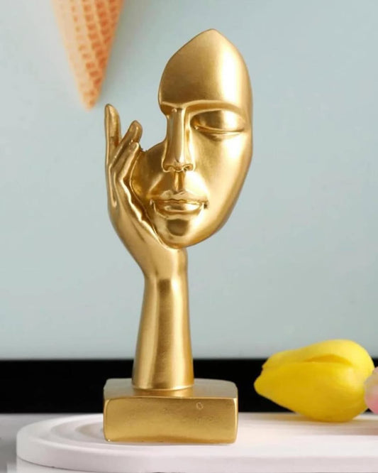Women Face Art Statue
