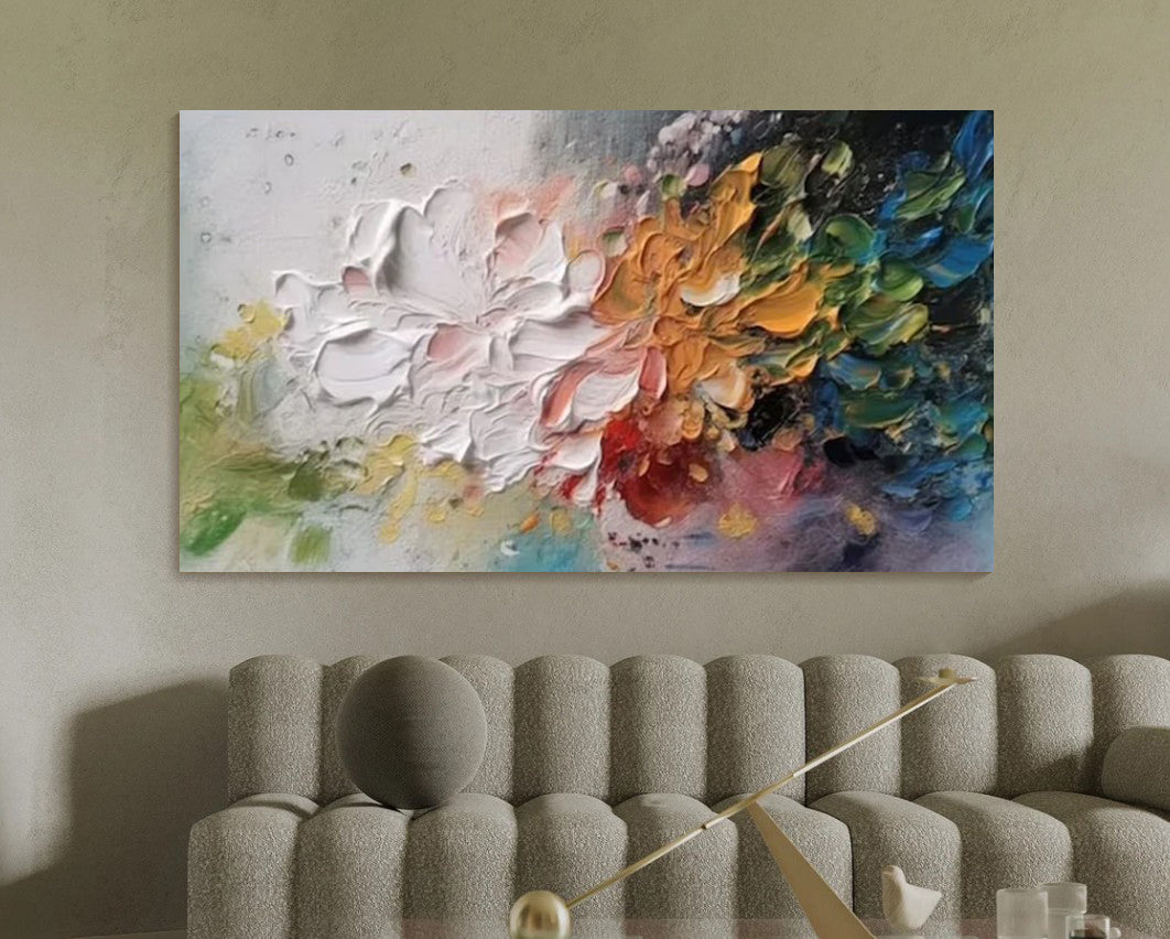Abstract Floral Canvas Print