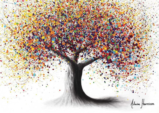 Rainbow Soul Tree - Canvas Print