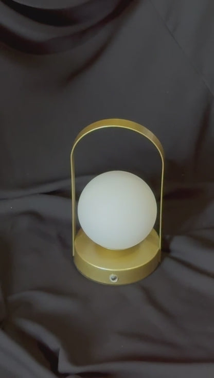 Elegant Touch-Activated Color-Changing Table Lamp – Modern Ambient Lighting